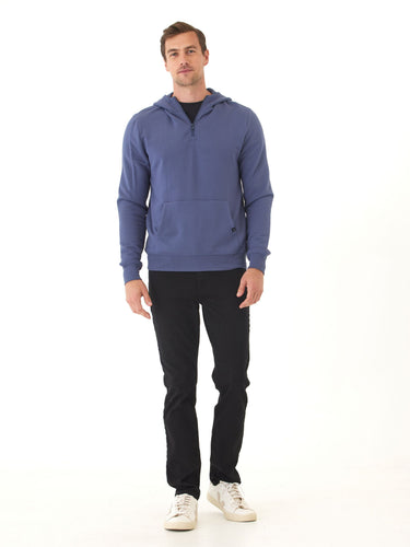 Colton Modal Fleece Half Zip Hoodie Threads 4 Thought 