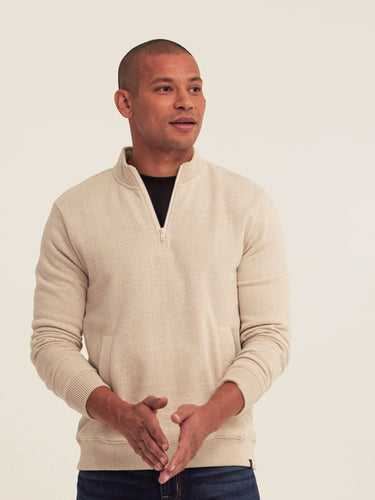 Greg Eco Fleece Quarter Zip Pullover Threads 4 Thought 