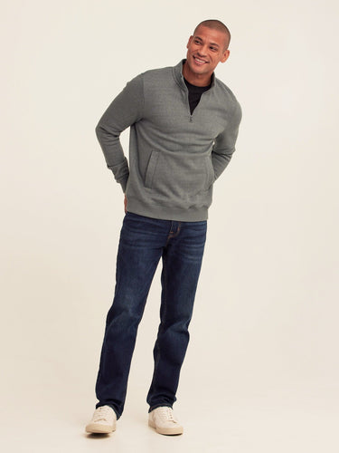 Greg Eco Fleece Quarter Zip Pullover Threads 4 Thought 