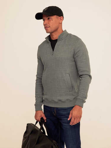 Greg Eco Fleece Quarter Zip Pullover Threads 4 Thought 