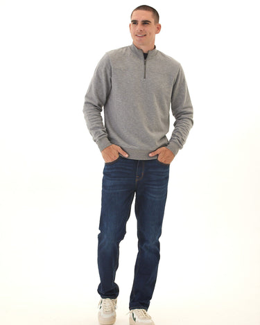 Christian Comfort Slub Terry Half Zip Pullover Threads 4 Thought 