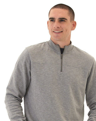 Christian Comfort Slub Terry Half Zip Pullover Threads 4 Thought 