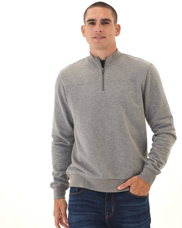 Christian Comfort Slub Terry Half Zip Pullover Threads 4 Thought 