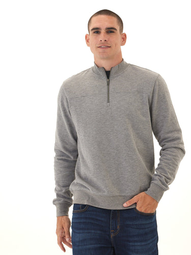 Christian Comfort Slub Terry Half Zip Pullover Threads 4 Thought 