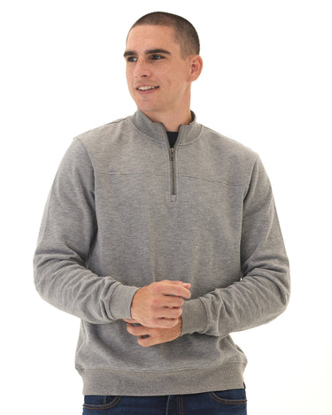 Christian Comfort Slub Terry Half Zip Pullover Threads 4 Thought 