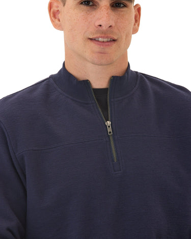 Christian Comfort Slub Terry Half Zip Pullover Threads 4 Thought 