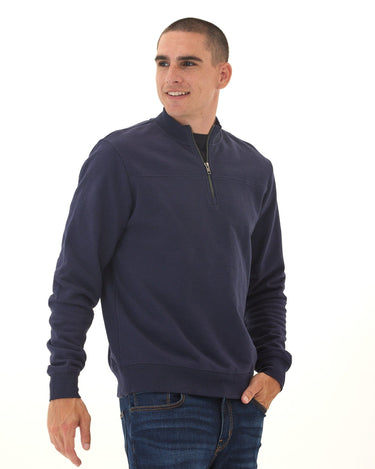 Christian Comfort Slub Terry Half Zip Pullover Threads 4 Thought 