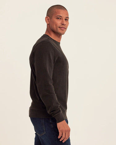 Corey Denim Terry Crew Sweatshirt Threads 4 Thought 