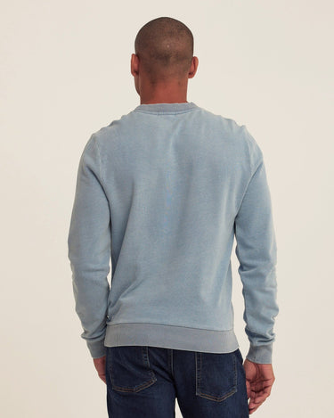 Corey Denim Terry Crew Sweatshirt Threads 4 Thought 