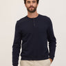 Cayden CVC Fleece Henley Pullover Threads 4 Thought 
