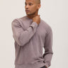 Dallas Mineral Wash Cotton Blend Terry Relaxed Crew Pullover Mens Outerwear Sweatshirt Threads 4 Thought 
