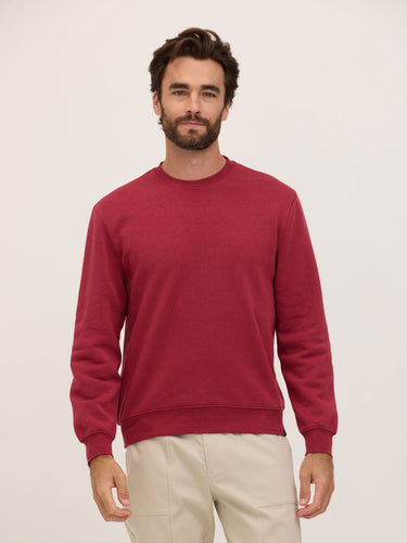 Dallas Triblend Fleece Relaxed Crew Pullover Mens Outerwear Sweatshirt Threads 4 Thought 