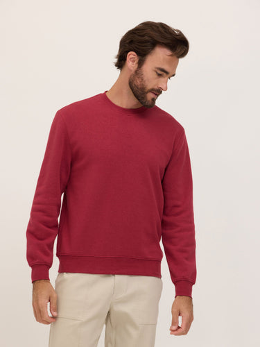Dallas Triblend Fleece Relaxed Crew Pullover Mens Outerwear Sweatshirt Threads 4 Thought 