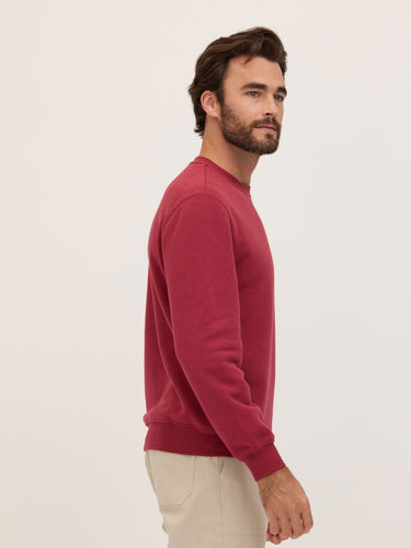 Dallas Triblend Fleece Relaxed Crew Pullover Mens Outerwear Sweatshirt Threads 4 Thought 