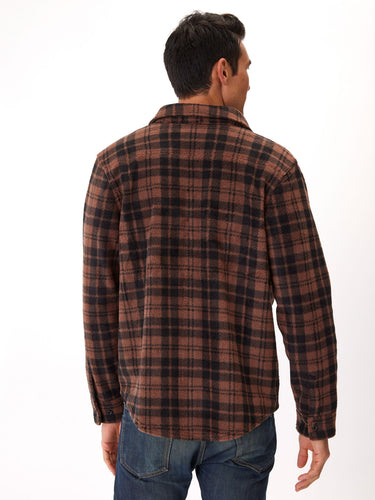 Printed Fleece Shirt Mens Tops Tshirt Long Threads 4 Thought 