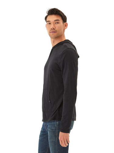 Long Sleeve Triblend Tee Shirt Hoodie Mens Tops Tshirt Long Threads 4 Thought 