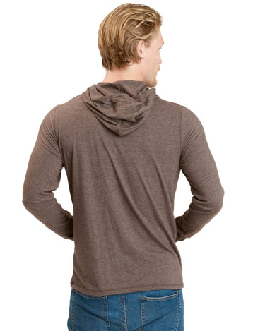 Long Sleeve Triblend Tee Shirt Hoodie Mens Tops Tshirt Long Threads 4 Thought 