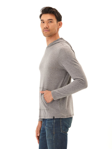 Long Sleeve Triblend Tee Shirt Hoodie Mens Tops Tshirt Long Threads 4 Thought 