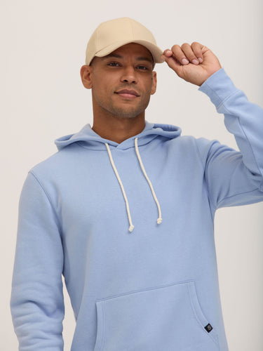 Triblend Fleece Pullover Hoodie Mens Outerwear Sweatshirt Threads 4 Thought 