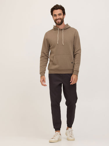 Everyday Triblend Fleece Hoodie Mens Outerwear Sweatshirt Threads 4 Thought 