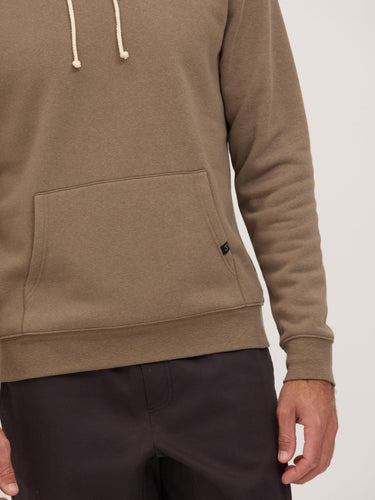 Everyday Triblend Fleece Hoodie Mens Outerwear Sweatshirt Threads 4 Thought 