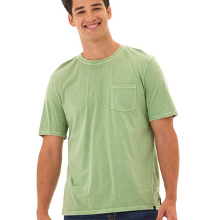 Skipper Mineral Wash Tee Mens Tops Tshirt Short Threads 4 Thought 