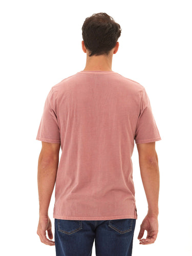 Skipper Mineral Wash Tee Mens Tops Tshirt Short Threads 4 Thought 