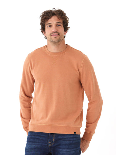 Mineral Wash Fleece Crew Mens Outerwear Sweatshirt Threads 4 Thought