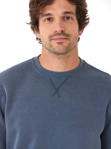 Mineral Wash Fleece Crew Mens Outerwear Sweatshirt Threads 4 Thought