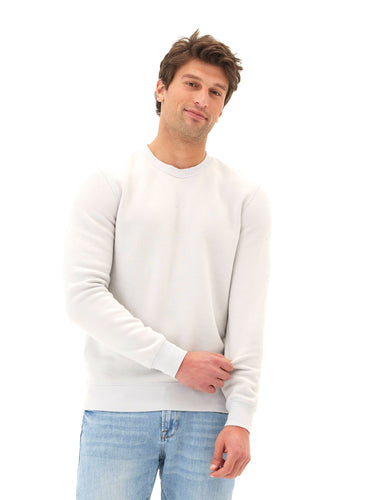 Mineral Wash Fleece Crew Mens Tops Tshirt Short Threads 4 Thought 
