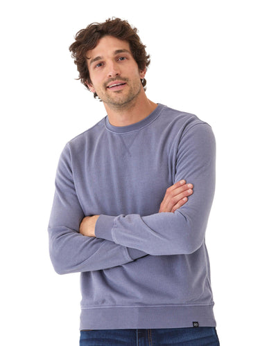 Mineral Wash Fleece Crew Mens Outerwear Sweatshirt Threads 4 Thought