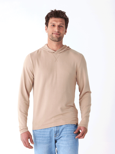 Dex Modal Terry Pullover Hoodie Mens Outerwear Sweatshirt Threads 4 Thought 
