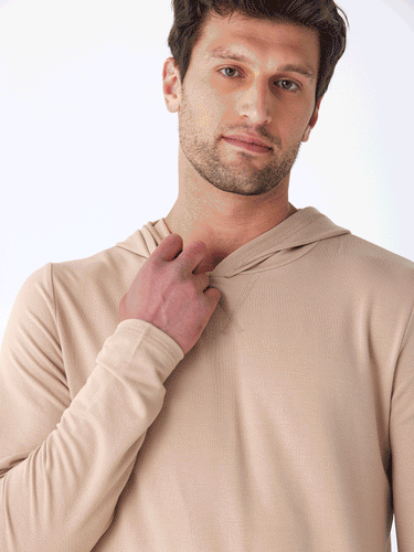 Dex Modal Terry Pullover Hoodie Mens Outerwear Sweatshirt Threads 4 Thought