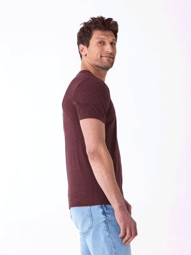 Bar Harbour Triblend Graphic Tee Mens Tops Tshirt Short Threads 4 Thought