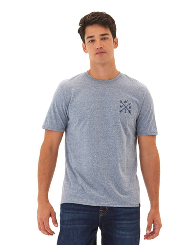 Triblend Graphic Tee Mens Tops Tshirt Short Threads 4 Thought