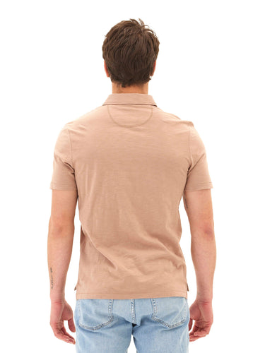 Slub Jersey Polo Mens Tops Tshirt Short Polo Threads 4 Thought 