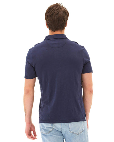 Slub Jersey Polo Mens Tops Tshirt Short Polo Threads 4 Thought 