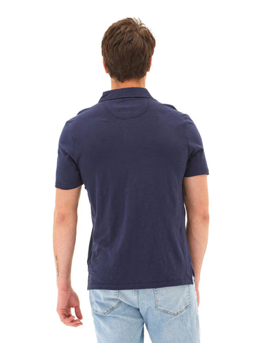 Slub Jersey Polo Mens Tops Tshirt Short Polo Threads 4 Thought 