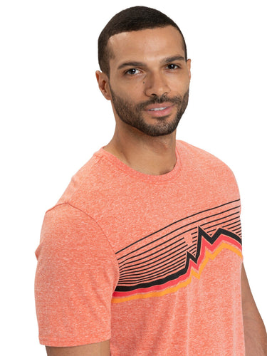 Climb Higher Triblend Graphic Tee Mens Tops Tshirt Short Threads 4 Thought