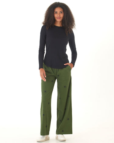 Torri Feather Rib Long Sleeve Crew Tee Threads 4 Thought 