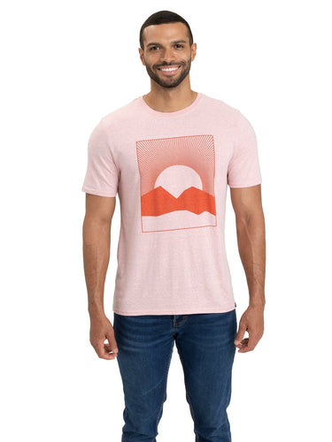 Desert Sunrise Triblend Graphic Tee Mens Tops Tshirt Short Threads 4 Thought