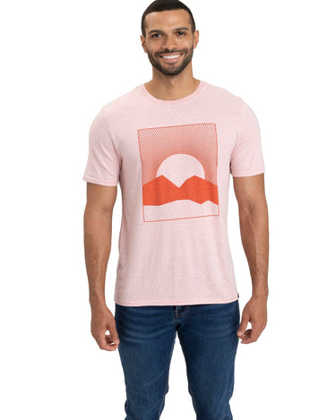 Desert Sunrise Triblend Graphic Tee Mens Tops Tshirt Short Threads 4 Thought 