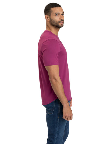 Frederick Luxe Jersey 2 Button Henley Mens Tops Tshirt Short Threads 4 Thought 