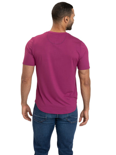 Frederick Luxe Jersey 2 Button Henley Mens Tops Tshirt Short Threads 4 Thought 
