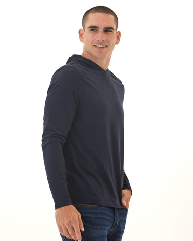 Malone Luxe Jersey Pullover T-Shirt Hoodie Mens Outerwear Sweatshirt Threads 4 Thought 