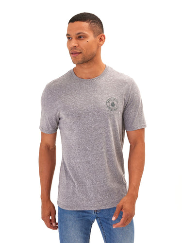 Triblend Pine Grove Graphic Tee Mens Tops Tshirt Short Threads 4 Thought