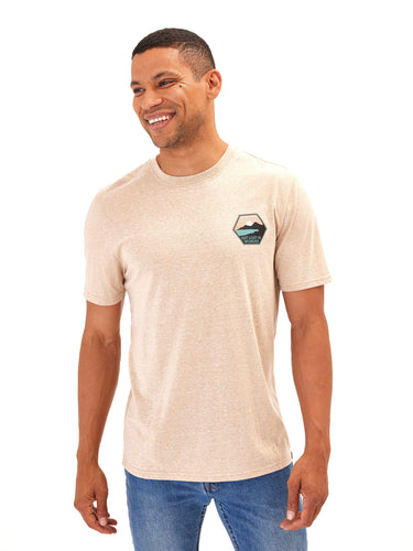 Triblend Lost in Wonder Graphic Tee Mens Tops Tshirt Short Threads 4 Thought