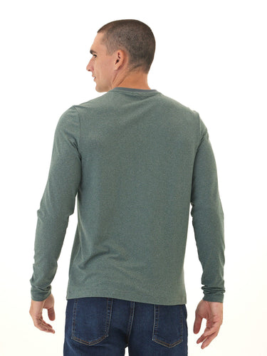 Frederick Luxe Jersey Long Sleeve 2 Button Henley Threads 4 Thought 