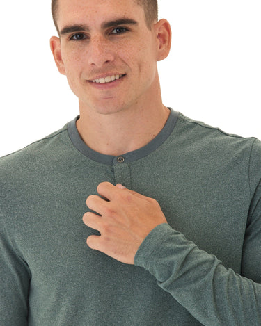 Frederick Luxe Jersey Long Sleeve 2 Button Henley Threads 4 Thought 