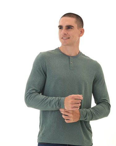 Frederick Luxe Jersey Long Sleeve 2 Button Henley Threads 4 Thought 